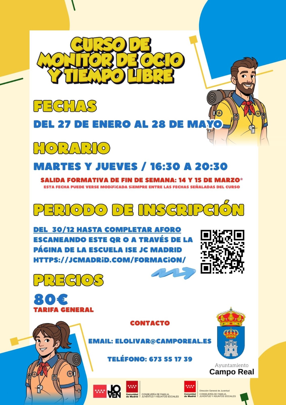 Curso de Monitor de Ocio Tiempo Libre