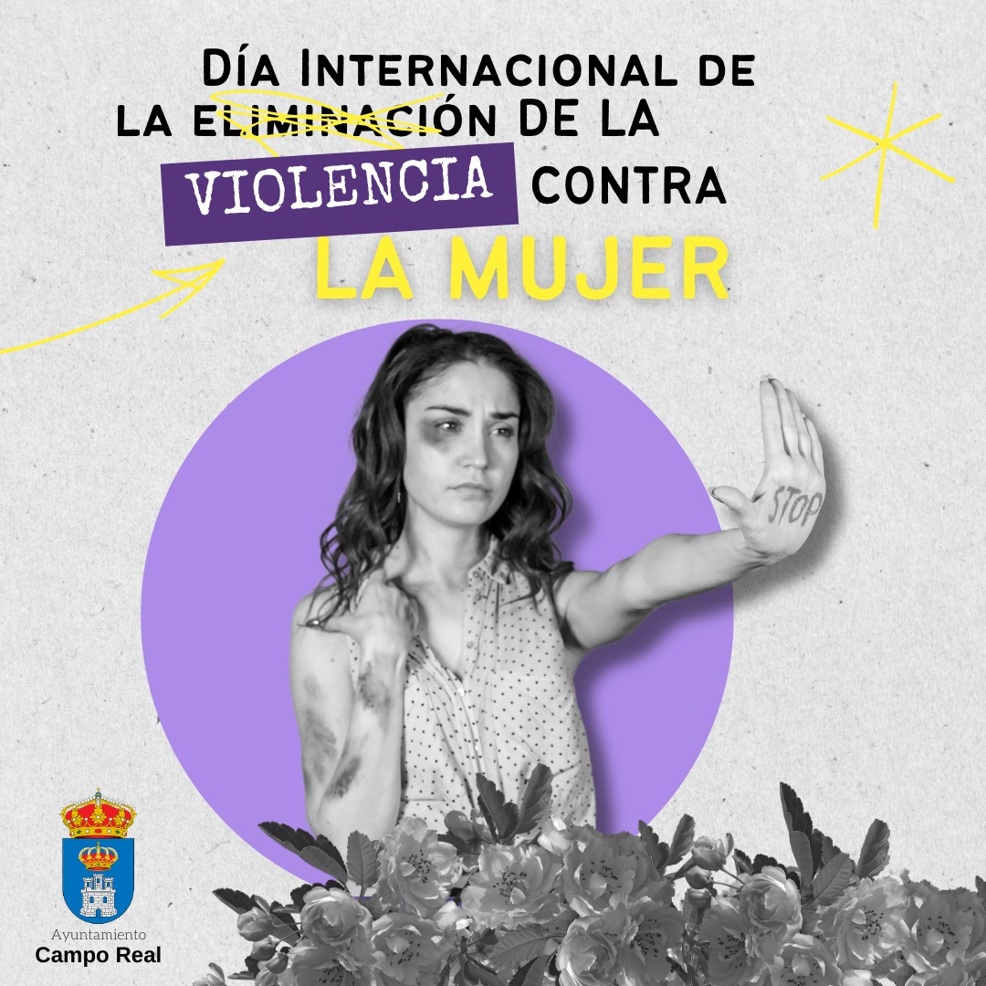 Actividades Día Internacional de la Eliminación de la Violencia contra la Mujer, Campo Real 2023