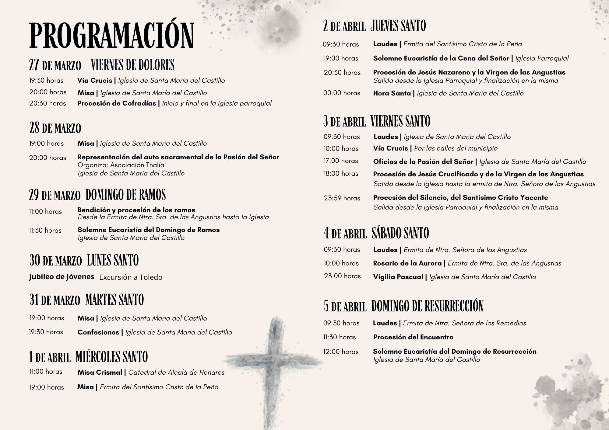 A4 Programa semana santa CR26