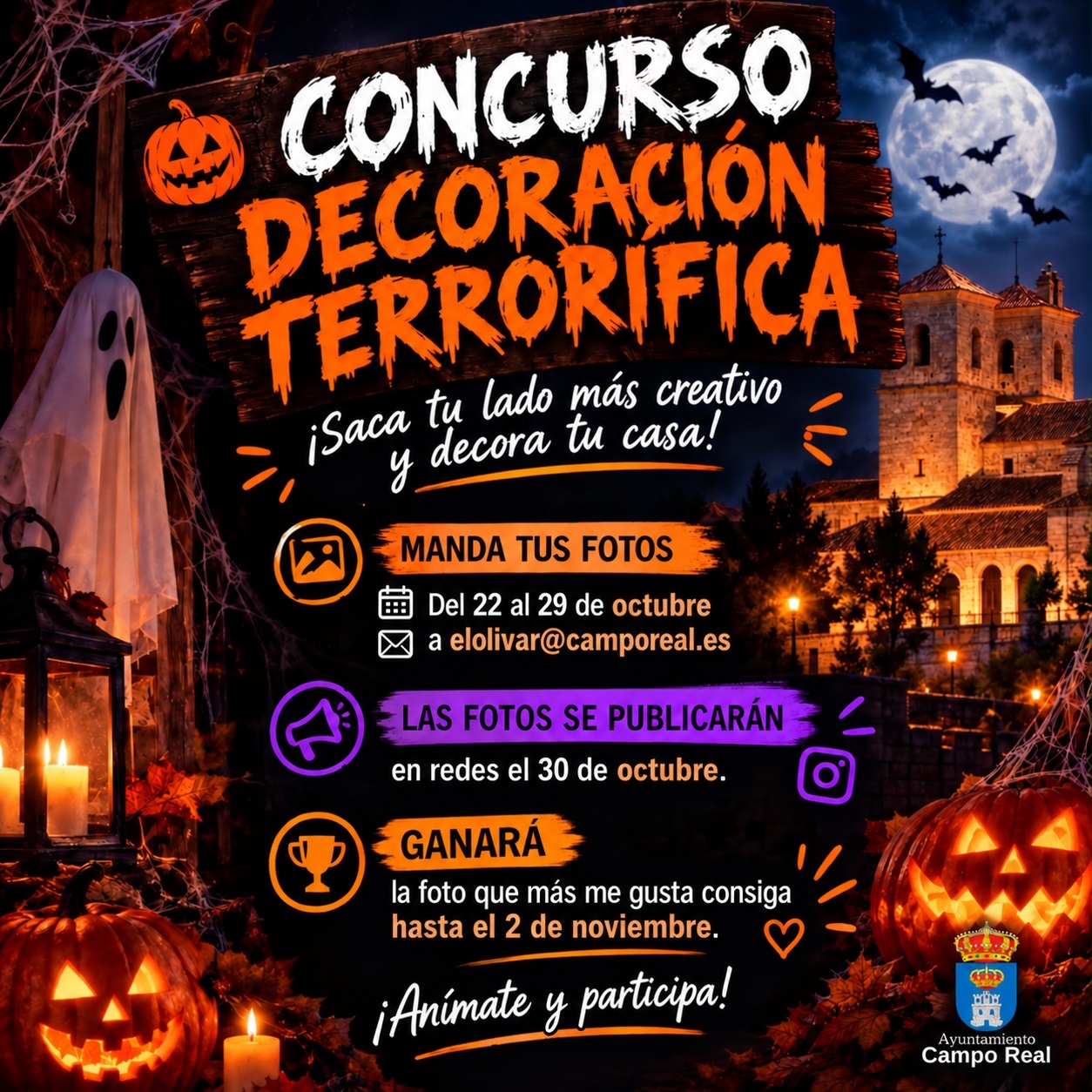 Bases de participación para VI Concurso de Decoración Terrorífica