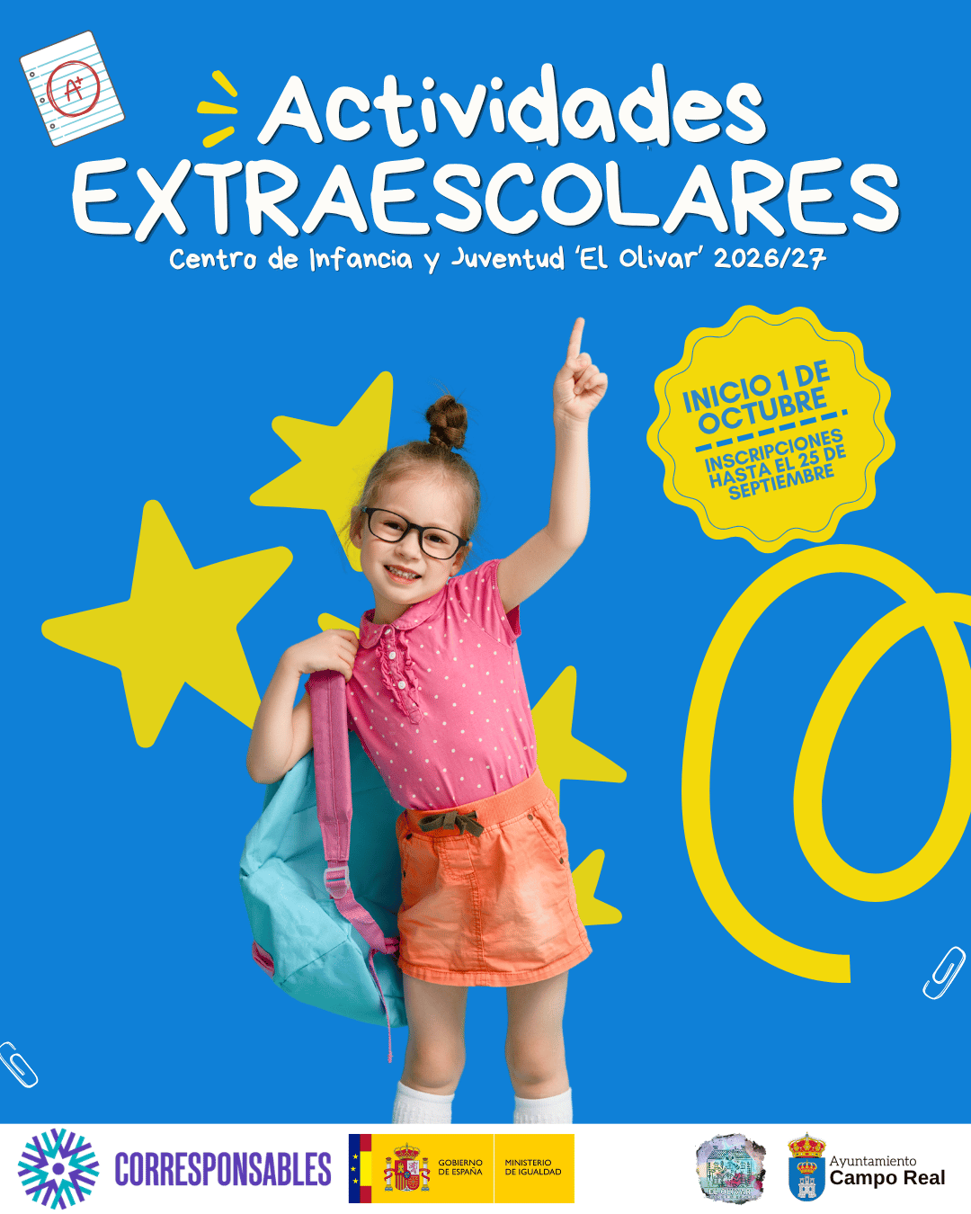 Actividades Extraescolares 'El Olivar' 2026/27
