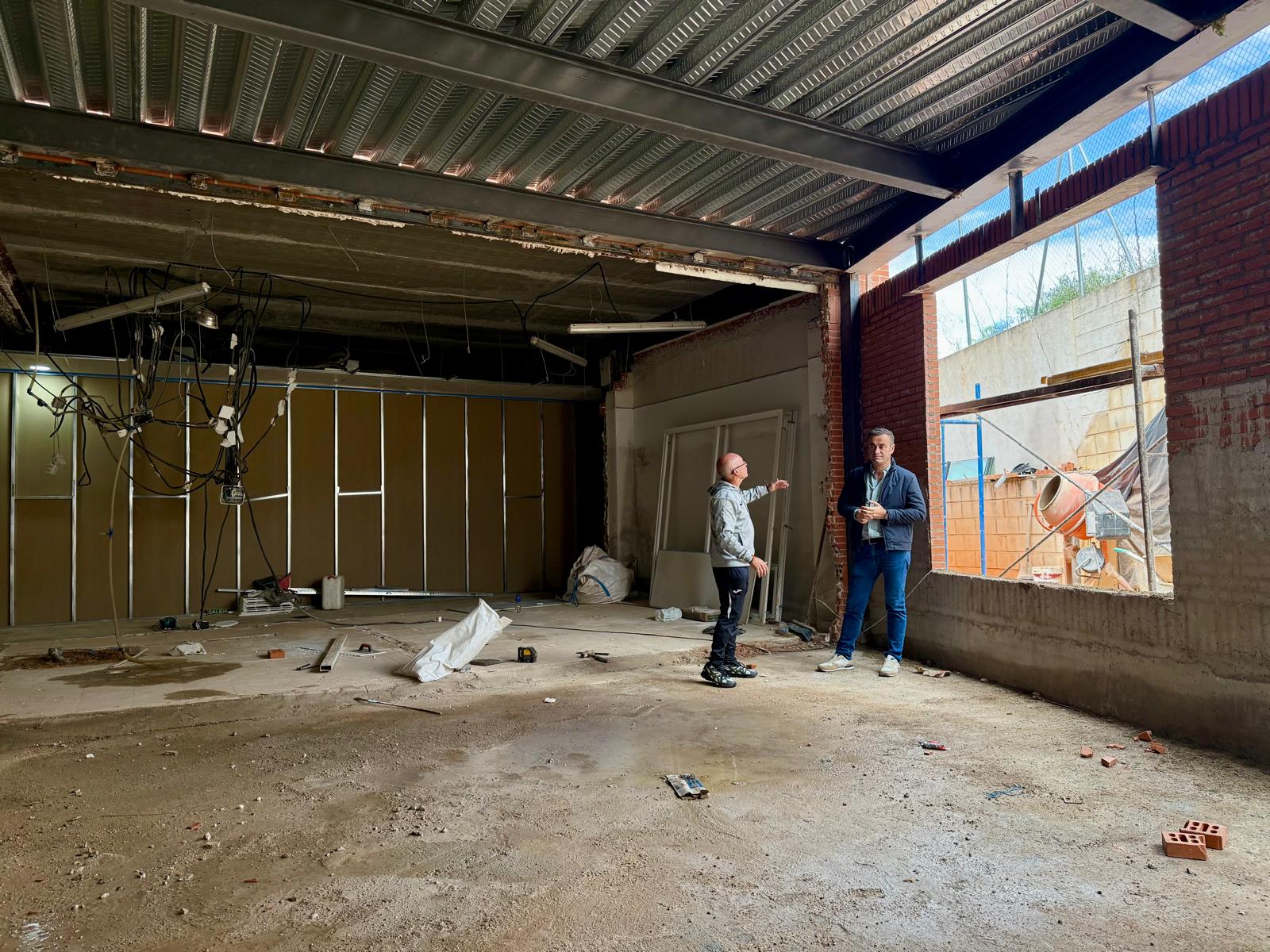 Obras gimnasio 2