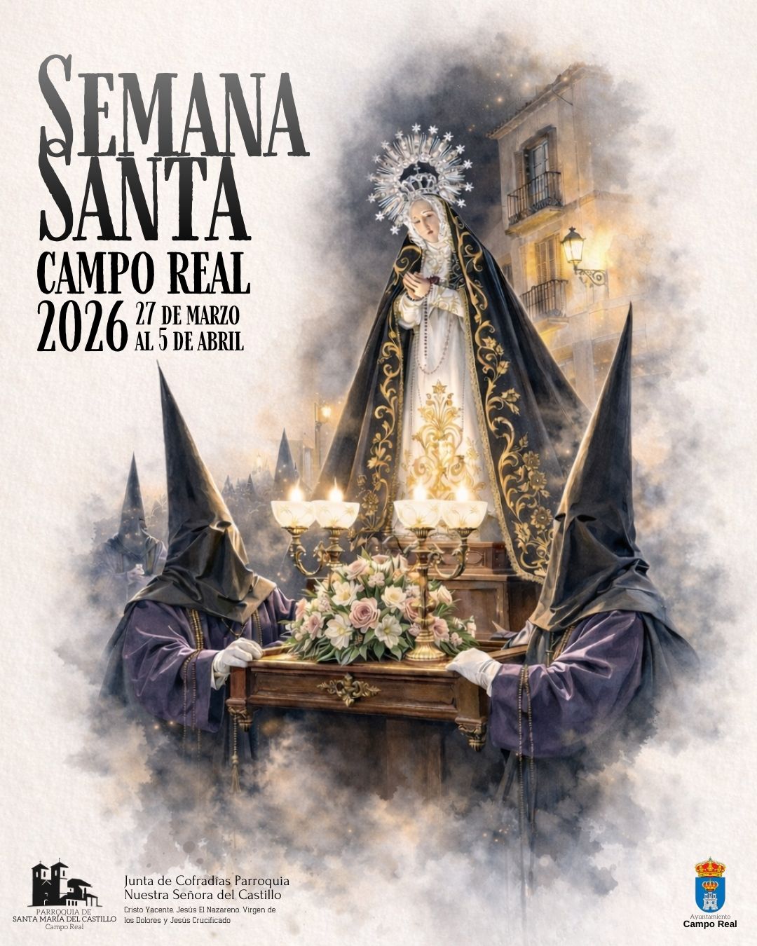 Programación Semana Santa de Campo Real 2026