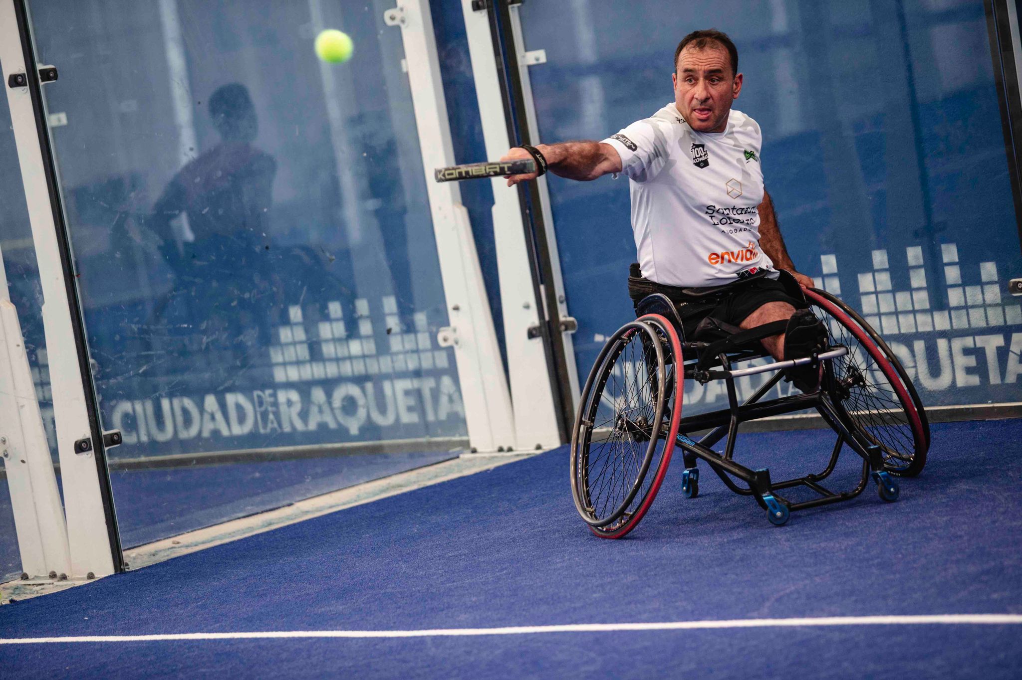 Los campeones de Europa de pádel en silla de ruedas exhibirán todo su potencial en Campo Real