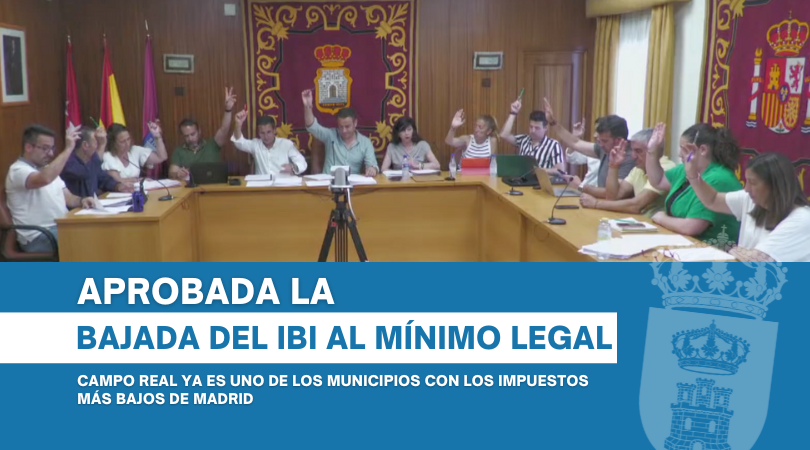 Campo Real ya es uno de los municipios con los impuestos más bajos de Madrid