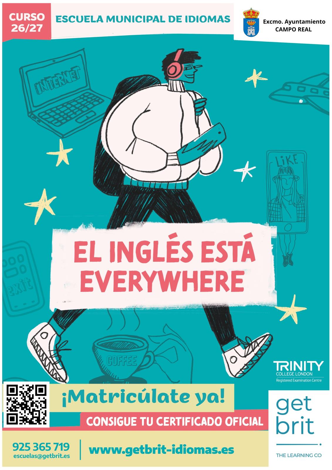 Escuela Municipal de Idiomas. Matrícula 2026/2027