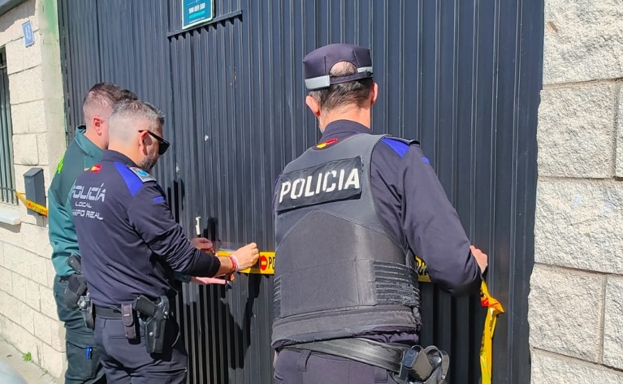 La Policía Local de Campo Real precinta una nave industrial sin licencia de actividad